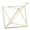 Geometric Air Plant Holder, Gold view 4
