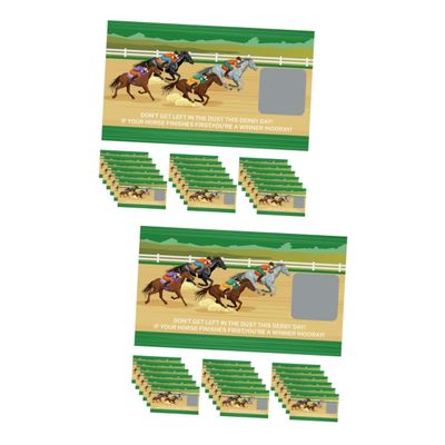 Lurrose Scratch-Off Cards, 2 Sets, Cartoon Design