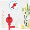 iplusmile 4-Piece Laboratory Pipette Filler with Three Valves, Rubber Suction Bulb for Precise Measurement in Chemistry and Agriculture, for Laboratory Teaching and Research view 2