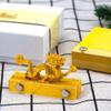 2025 3D Golden Dragon Art Calendar Memo Pad view 3