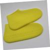 1 Pair Silicone Shoe Covers, Yellow, Waterproof, Non-Slip view 3
