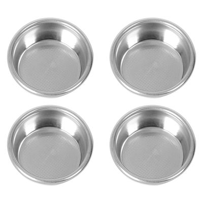 Goorvoucs 4-Pack 54 mm Bottomless Filters for Sage 870/875/878/880 Semi-Automatic Coffee Machines
