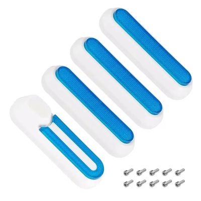 ZEMNLO Reflective Covers for Front Fork and Rear Wheel, for Xiaomi M365/Pro 2/Pro Scooters (Sky Blue)
