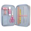 Depesche TOPModel Team Teddy 3-Compartment Filled Pencil Case, Pink view 3