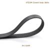 3D Printer Arc HTD 3M Timing Belt, C=366/369/375/378/381/384/390/393/396/399, 6/9/10/12/15/20 mm Wide, Closed-Loop Synchronous, 3 mm Pitch (3M 384, 128 Teeth, 12 mm, 1 pc) view 3