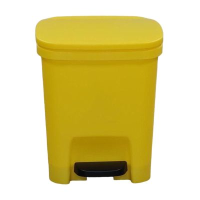 Senermter Slim Step Trash Can with Soft-Close Lid
