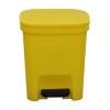 Senermter Slim Step Trash Can with Soft-Close Lid view 1
