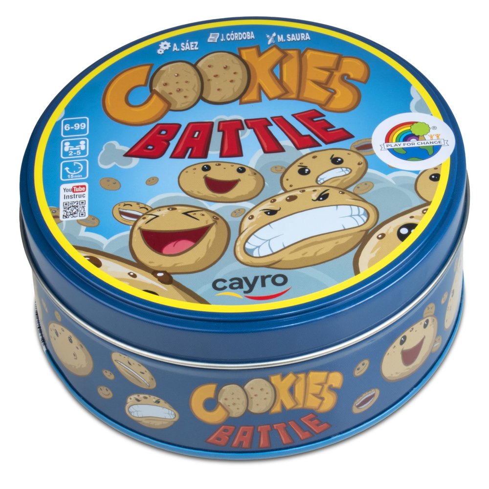 Cayro Cookies Battle Family Board Game, 33 Cookies