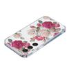 XFDSFDL Protective Case for Samsung Galaxy A15 SM-A155 (6.4-inch), Ultra-Slim Lightweight Soft TPU Phone Cover, Transparent Peony Pattern, 03 view 3