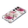 XFDSFDL Protective Case for Samsung Galaxy A15 SM-A155 (6.4-inch), Ultra-Slim Lightweight Soft TPU Phone Cover, Transparent Peony Pattern, 03 view 4