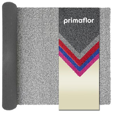 Primaflor Colorplay Artificial Turf | 4.00 m x 2.50 m | White Gray | 14 mm | UV-Stable | Water-Permeable | Turf Rug | Outdoor Flooring for Outdoor Areas, Boats and Sports