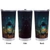 YHEGBFD Insulated Stainless Steel Travel Coffee Mug with Lid and Straw view 3