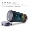 YHEGBFD Insulated Stainless Steel Travel Coffee Mug with Lid and Straw view 4