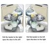 Kitchen Cabinet Corner Pull-Out Organizer, Soft-Close, Height-Adjustable, Right Opening, 700 mm view 3