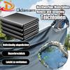 Ddasam 7 x 11 m PVC Pond Liner, Strong and Fish- and Plant-Friendly, Black, Reusable view 3