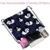 VAPOKF Customizable Polyethylene Drawstring Bags, Cute Panda, 2-Pack, Multicolor, 13.4 x 13.0 in / 34 x 33 cm view 4