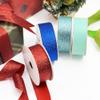 10 Yards 10 mm Glitter Ribbon for Crafts, Weddings, Parties, and Decorations (Red) view 3