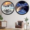Rotating Sand Art Wall Decor with Solid Wood Frame view 4