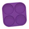 Purple Mandala Silicone Coaster Mold for DIY Crafts view 1