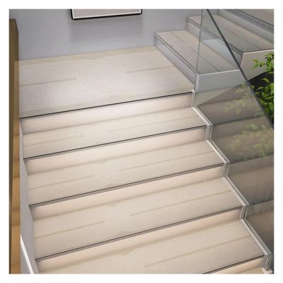 WJLYDM Minimalist Stair Mat, Non-Slip Sound-Reducing Decorative Carpet, GU751-X, 100 x 100 cm