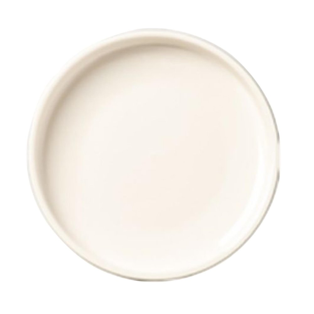 KNUFENG White Round Ceramic Serving Plate