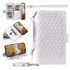 FERLAN Wallet Case Compatible with Samsung Galaxy S20, White view 1