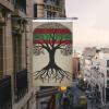 Flag, 90 x 152 cm, Outdoor Garden Flag, Tree, Palestinian Flag, Large House Flag with Grommets, Decorative Holiday Banner for Outdoor and Indoor Use, Parties and Home Decor view 1