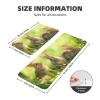 Funny Rabbit-Printed Crystal Velvet Kitchen Mats, Set of 2 view 2