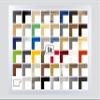Orion Poster Frame, Custom Size, 58 x 41 cm, Matte White view 2