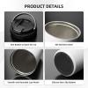 Kingww Pickleball Balls Patterned Travel Tumbler with Retractable Handle, 500 ml view 4