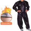 Fitness Sauna Sweat Suit, PVC, L–4XL, Black, XXL view 3