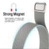 GIOPUEY Band Compatible with CMF Watch Pro, Braided Stainless Steel Band [Wear-Resistant] [Magnetic] Replacement Band - Silver view 3