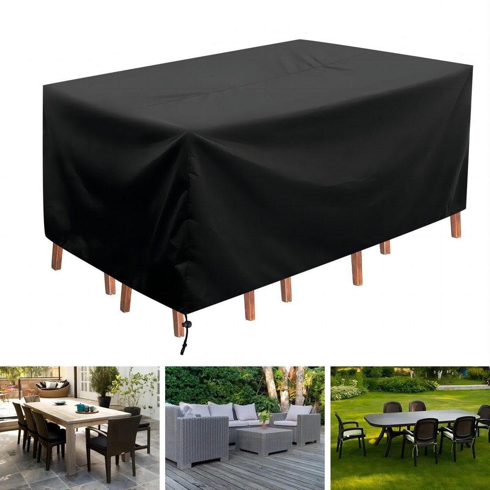 420D Waterproof Garden Furniture Cover, 200 x 165 x 85 cm