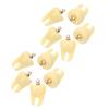 VILLFUL 5 Sets of Fake Tooth Charms, Decorative Jewelry Charms, 10 Pieces × 5 view 2