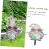 KITANDOVE Garden Gnome Sign, Weatherproof Summer Decoration for Garden and Patio view 3