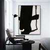 CHAOJIART Black-and-White Abstract Wall Art Canvas Prints, Line Art Gallery Decor, 50 x 70 cm (20 x 28 in) x 3, Unframed view 3