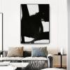 CHAOJIART Black-and-White Abstract Wall Art Canvas Prints, Line Art Gallery Decor, 50 x 70 cm (20 x 28 in) x 3, Unframed view 4