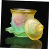 TOPBATHY 3-Piece Buddha Cup Candle Holder Set, Decorative Offering Bowls, Multifunctional Sacred Chalices, Buddhist Altar Bowls with Water Cups view 4
