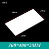 COYOUCO 2-Pack ABS Plastic Sheets, 300 x 400 mm, 2 mm, Flexible Formable Sheets for DIY Crafts view 2