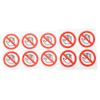 Lurrose 30-Piece Do Not Touch Self-Adhesive Warning Stickers for Factories, Laboratories and Workshops view 2