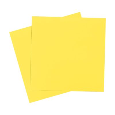 QUARKZMAN 2-Pack EVA Foam Sheets, 10 x 10 in, Yellow, 7 mm Thick