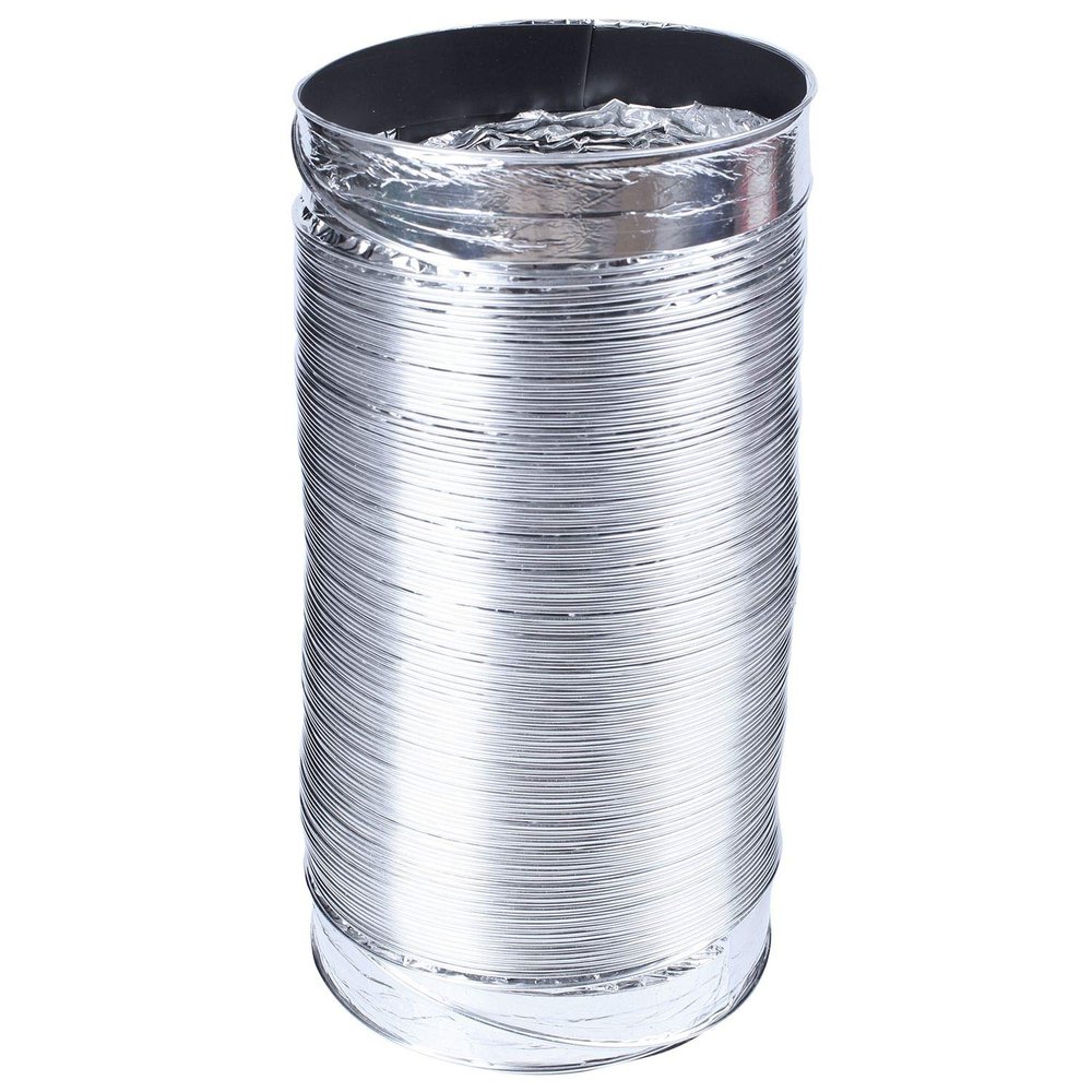 Lahdrhab 3 m Long, 100 mm / 4 in Fresh Air System Flexible Aluminum Exhaust Ventilation