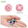 QUARKZMAN 100 Rhinestone Beads, 10 mm, Pink view 2
