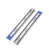ALBHGSVS 45 mm Stainless Steel Drawer Slides, 10–22 in, 3-Section Rebound Cabinet Rails view 1