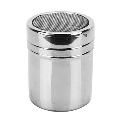 Powdered Sugar Shaker, Stainless Steel, Fine Mesh, M