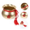 ULDIGI Chinese-Style Alloy Flower Bucket for Arrangements and Lucky Flowers view 2