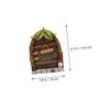 Illuminated Window Door Resin Model for Fairy Gardens view 2