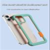 Two-Tone Shock-Resistant Open-Back Case for iPhone 12 Pro, Yellow view 4