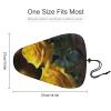 Bicycle Seat Cover with Yellow Roses, Waterproof, Adjustable Drawstring view 2