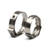 SAUVASFZ 10.8–13.3 mm Stepless Single-Ear Clamps, Stainless Steel 304, 100-Pack view 1